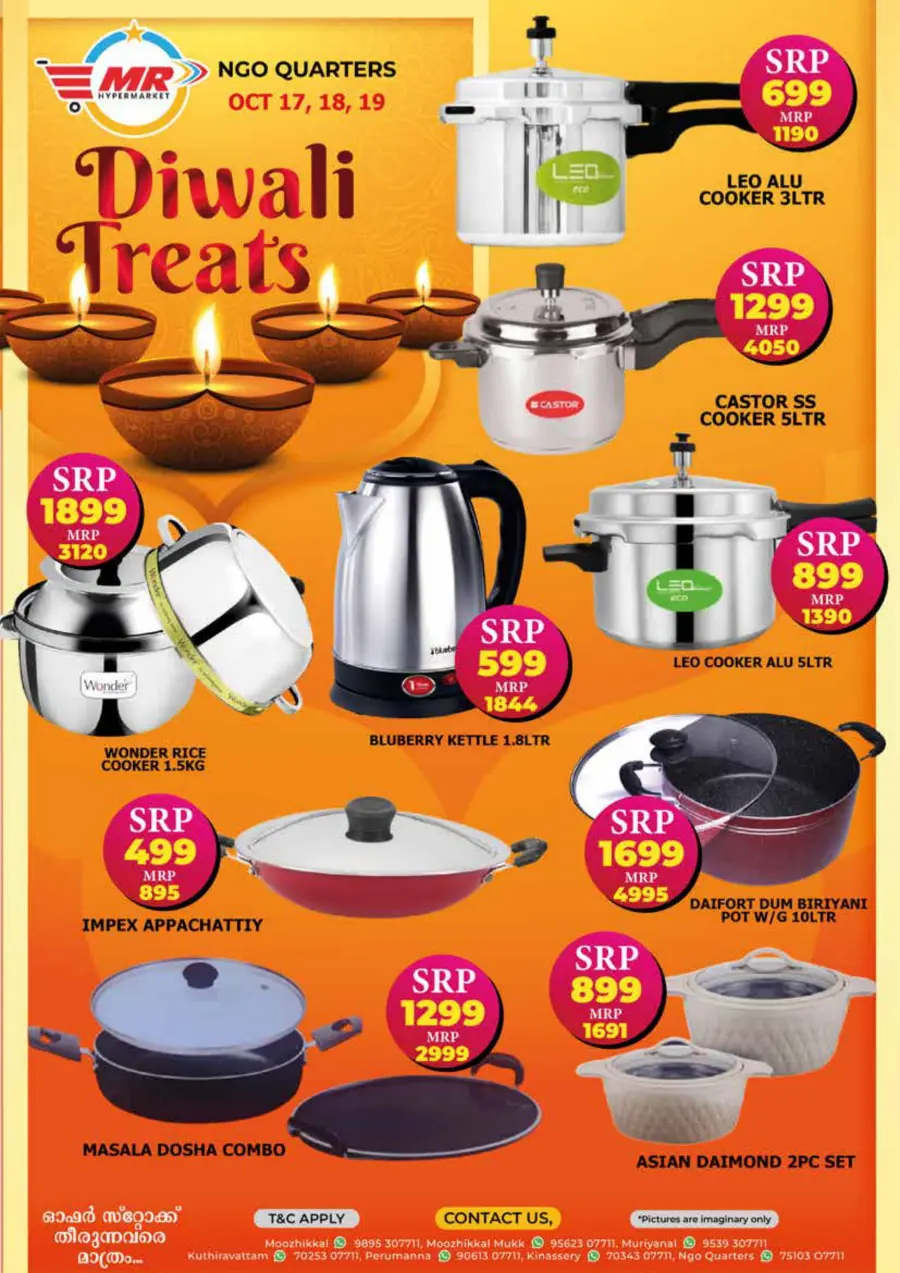 Diwali offers In MR Hypermarket Calicut